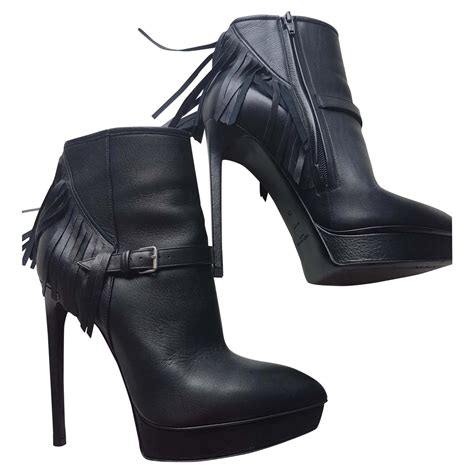 bottines yves saint laurent femme